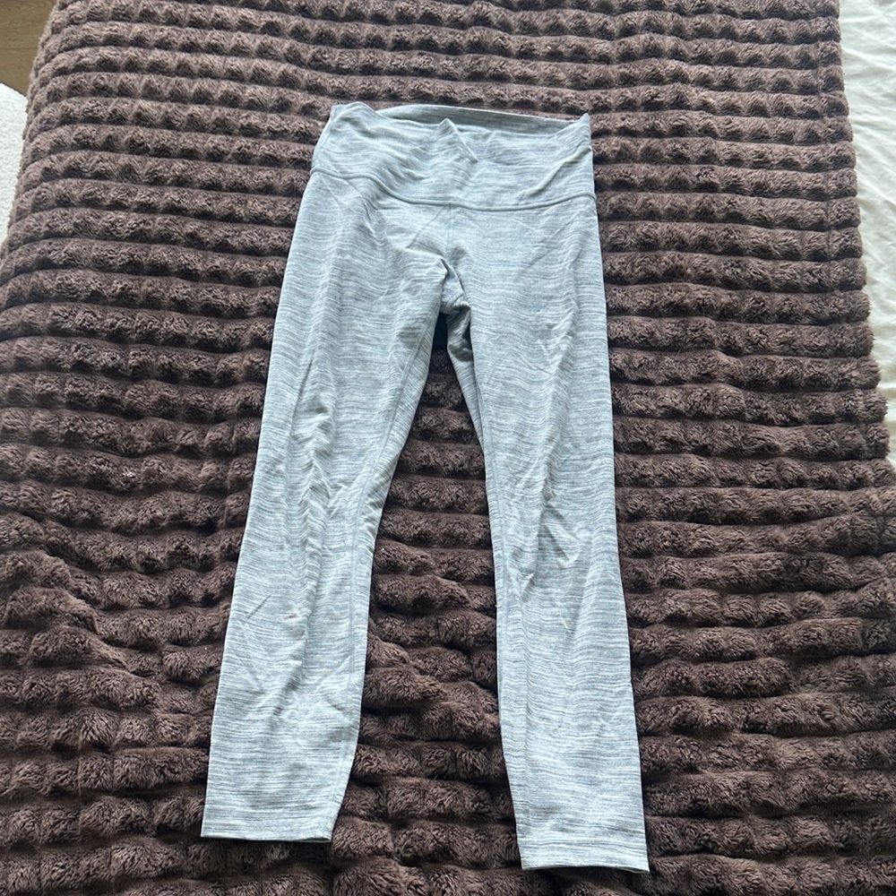 lululemon athletica Light Gray Leggings